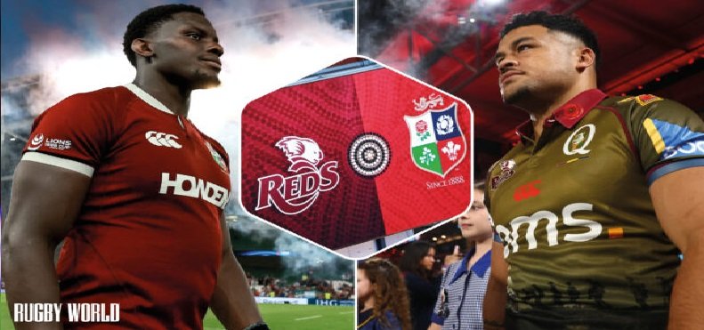 Queensland Reds vs British & Irish Lions